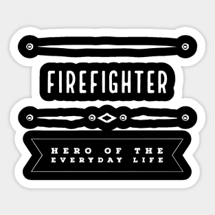 Firefighter | Pandemic everyday hero Sticker